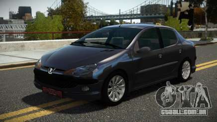 Peugeot 206 Ertylka para GTA 4