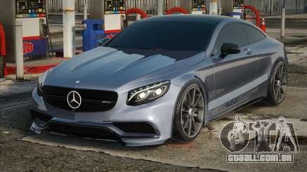 Mercedes-Benz s63 Coupe Silver para GTA San Andreas