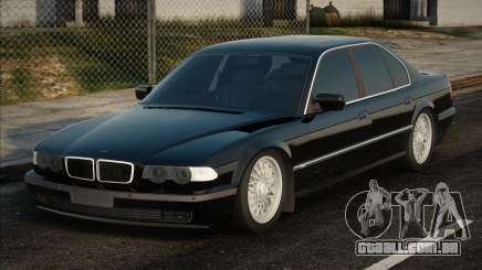 BMW E38 Blek para GTA San Andreas