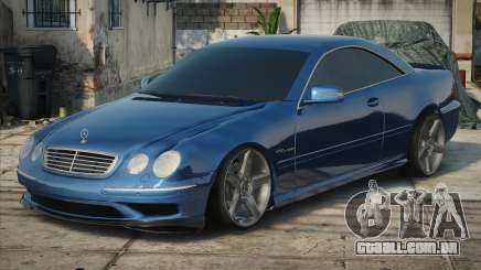 Mercedes-Benz CL63 AMG Blue para GTA San Andreas