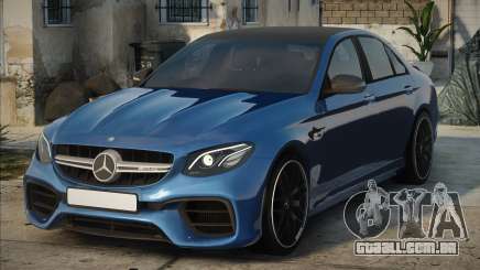 Mercedes-Benz E 63 AMG (W213) Blue para GTA San Andreas