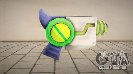 Beam Gun Green para GTA San Andreas