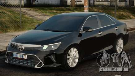 Toyota Camry V8 Preto para GTA San Andreas