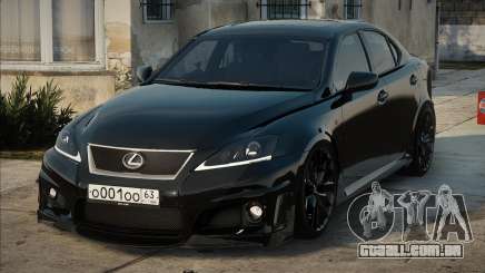 Lexus IS-F Blek para GTA San Andreas