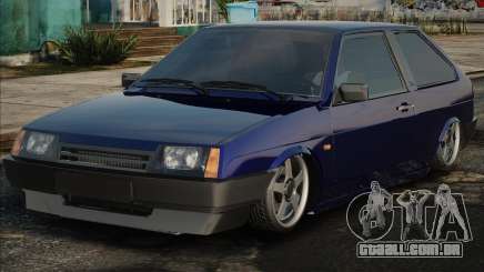 VAZ 2108 Azul Editar para GTA San Andreas