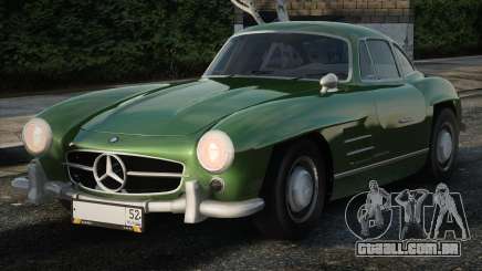 Mercedes-Benz 300 SL Green para GTA San Andreas