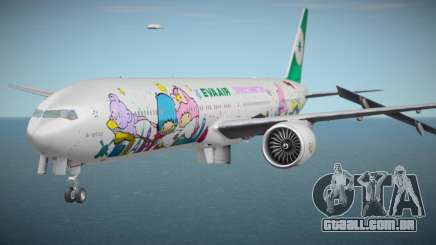 EVA Air Boeing 777-36NER B-16722 Hello Kitty Shi para GTA San Andreas