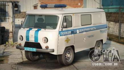 Polícia UAZ Bukhanka para GTA San Andreas