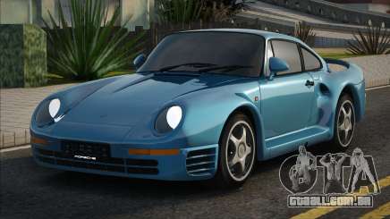 Porsche 959 1987 Blue para GTA San Andreas