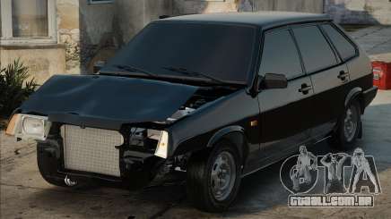 VAZ 2109 Preto e Estoque (Após o acidente) para GTA San Andreas