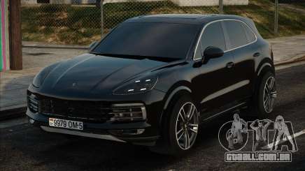 Porsche Cayenne Turbo Black para GTA San Andreas