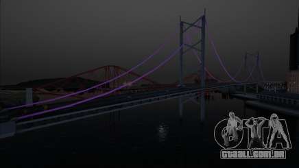 Ponte Neon em San Fierro para GTA San Andreas