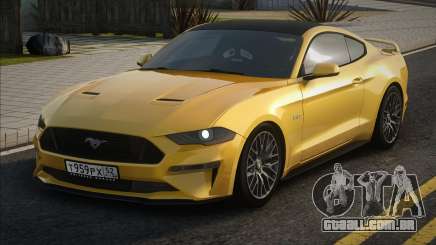 2018 Ford Mustang GT [Yellow] para GTA San Andreas