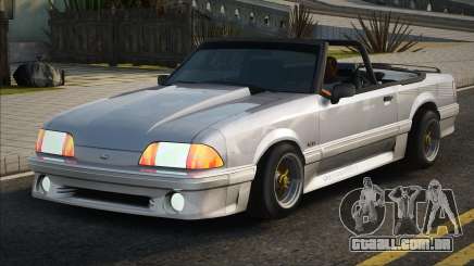 1987 Ford Mustang GT 5.0 Convertible para GTA San Andreas