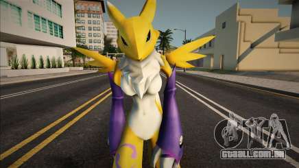 Renamon from Digimon para GTA San Andreas