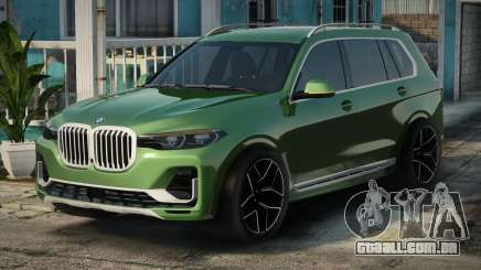 Bmw X7 Green para GTA San Andreas