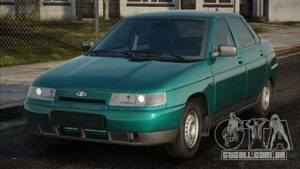 Lada 110 Stock Green para GTA San Andreas