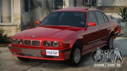 BMW E34 Red para GTA San Andreas