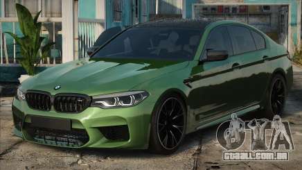 BMW M5F90 Competition Green para GTA San Andreas