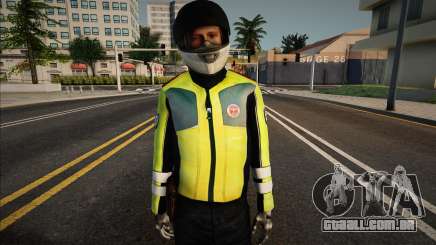 Inspetor do batalhão motorizado da polícia de trânsito para GTA San Andreas