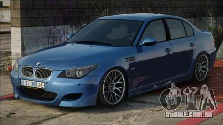 BMW M5 BLU para GTA San Andreas