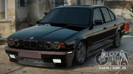 BMW E34 Blek para GTA San Andreas