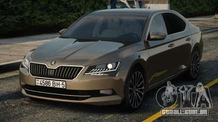 Skoda Superb Grey para GTA San Andreas