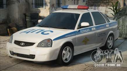 LADA Priora - polícia de trânsito em Arzamas para GTA San Andreas