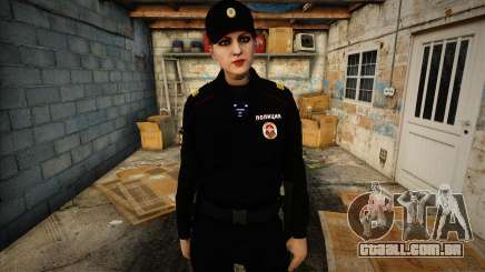 Sargento do serviço de patrulha (menina) para GTA San Andreas