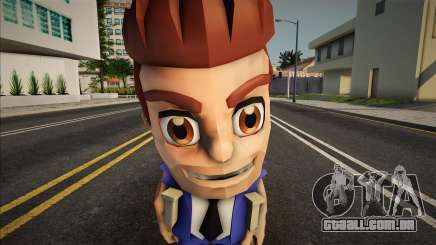 Barry Steakfries from Jetpack Joyride Skin para GTA San Andreas