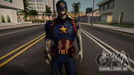 Zombie Captain America (Marvel Future Fight) para GTA San Andreas