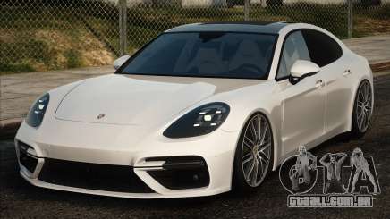 Porsche Panamera Turbo - White para GTA San Andreas