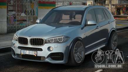 BMW X5 F15 Grey para GTA San Andreas