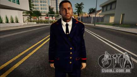 Um homem do Comitê de Investigação para GTA San Andreas