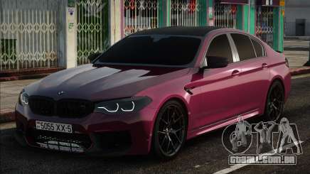 BMW M5 F90 2018 Red para GTA San Andreas