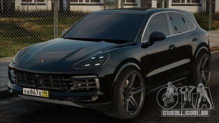 Porsche Cayenne Turbo Blek para GTA San Andreas