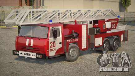 AL KamAZ-65115 Bombeiro (Ministério de Situações de Emergência) para GTA San Andreas