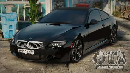 BMW M6 e63 Black para GTA San Andreas