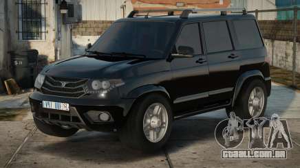 UAZ Patriot Preto para GTA San Andreas