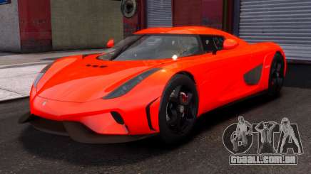 Koenigsegg Regera Yel para GTA 4