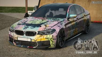 BMW M5 Vinyl para GTA San Andreas