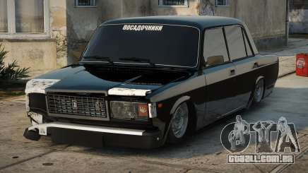 VAZ 2107 Preto para GTA San Andreas