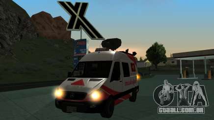 Sirasa TV News Van para GTA San Andreas