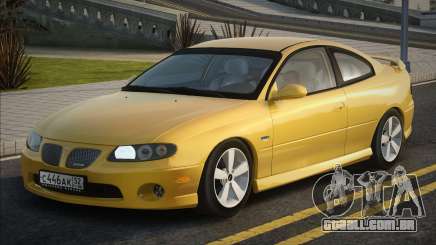 2006 Pontiac GTO Yelow para GTA San Andreas