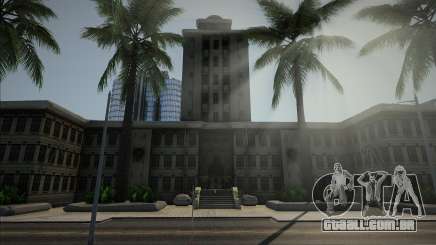 Departamento de Polícia de Los Santos na decoração da véspera de Ano Novo para GTA San Andreas