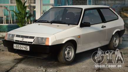 VAZ 2108 Branco em stock para GTA San Andreas