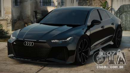 Audi RS7 2020 Black para GTA San Andreas