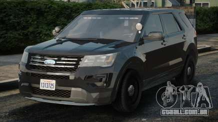 LAPD 2016 Ford Explorer Unmarked para GTA San Andreas