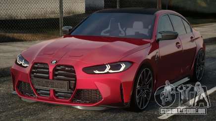 BMW M3 Competition g80 2021 Red para GTA San Andreas