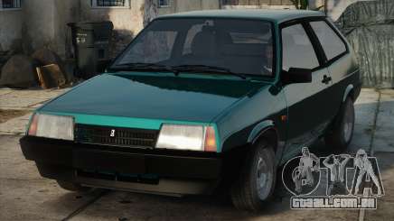 VAZ 2108 Estoque Verde para GTA San Andreas